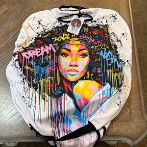 Colorful Graffiti Art Backpack